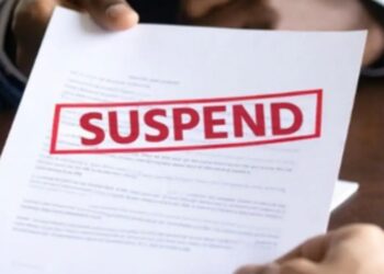 suspended