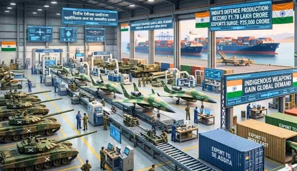 defense production india