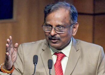 ISRO chief V Narayanan