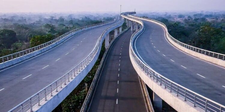 elevated road
