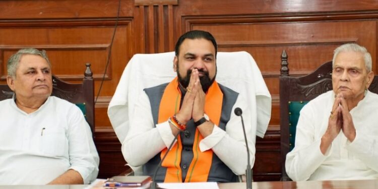 Chief Minister Samrat Chaudhary