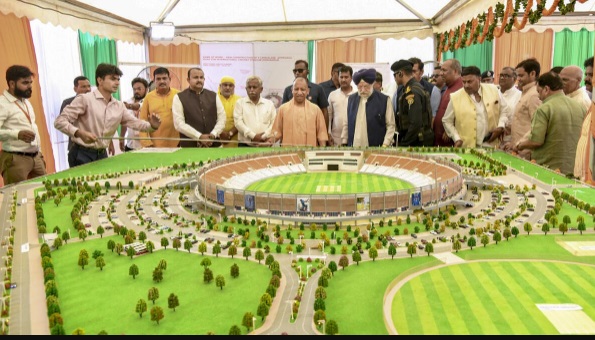 International cricket stadium