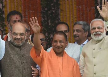 PM Modi Amit Shah CM Yogi