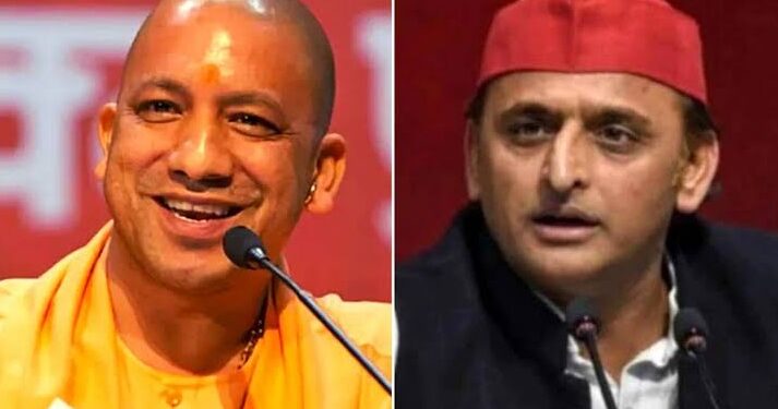 cm yogi vs akhilesh yadav