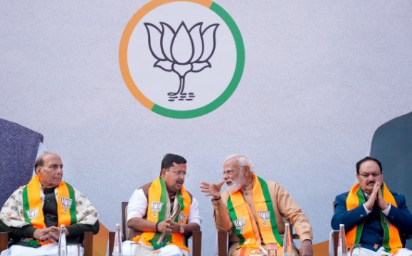 BJP President Nitin Naveen