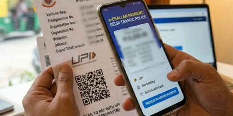 e-challan delhi