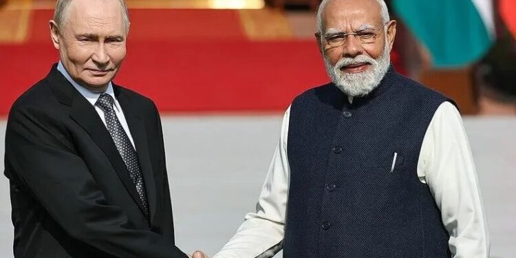 pm modi- putin